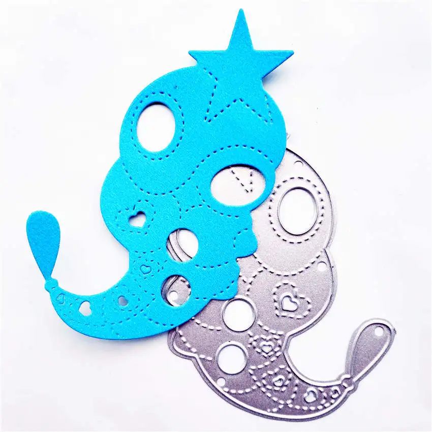 Звездочки червячного ножа металлические режущие штампы для скрапбукинга из