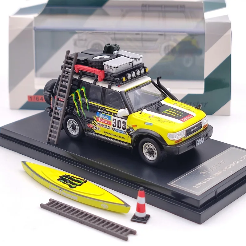 

Master 1/64 TO~TA LAND CRUISER LC80 Magic Claw Collection Diecast Toys Models Car Gifts