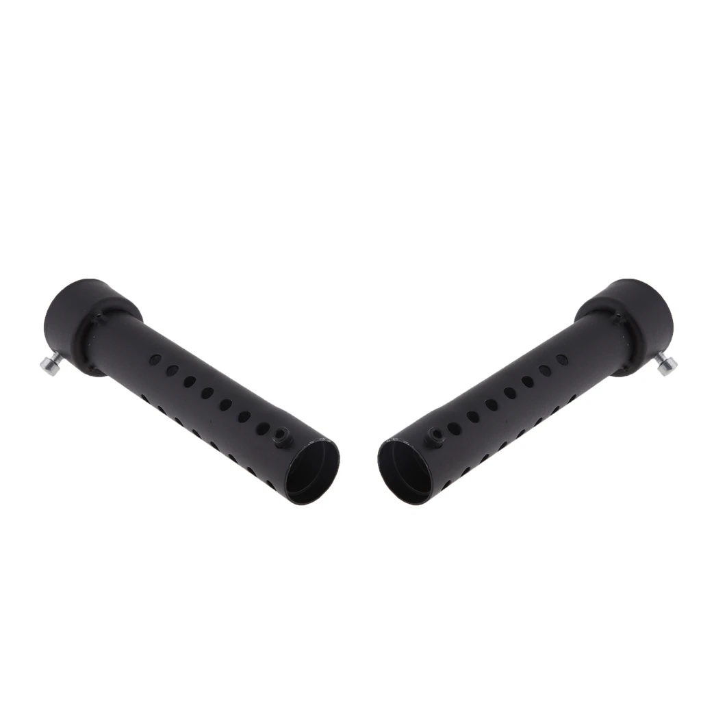 2X35 мм мотоцикл выхлопной банка глушителя вставить дефлектор дБ убийца глушитель