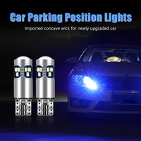 for peugeot 308 408 206 406 508 307 3008 4007 5008 2pcs w5w t10 led bulbs car parking position lights width lamps accessories