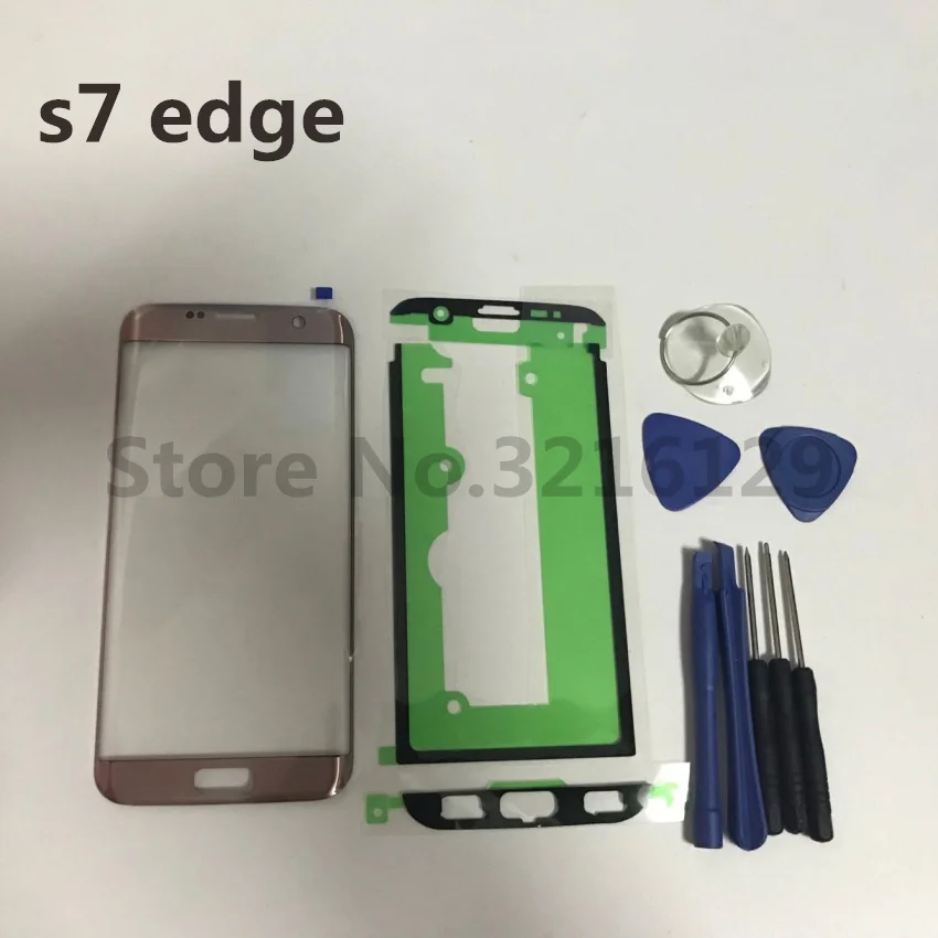 Сменный Оригинальный сенсорный ЖК экран для Samsung Galaxy S7 Edge G935 G935F/P/V/R/T/A + Sticke