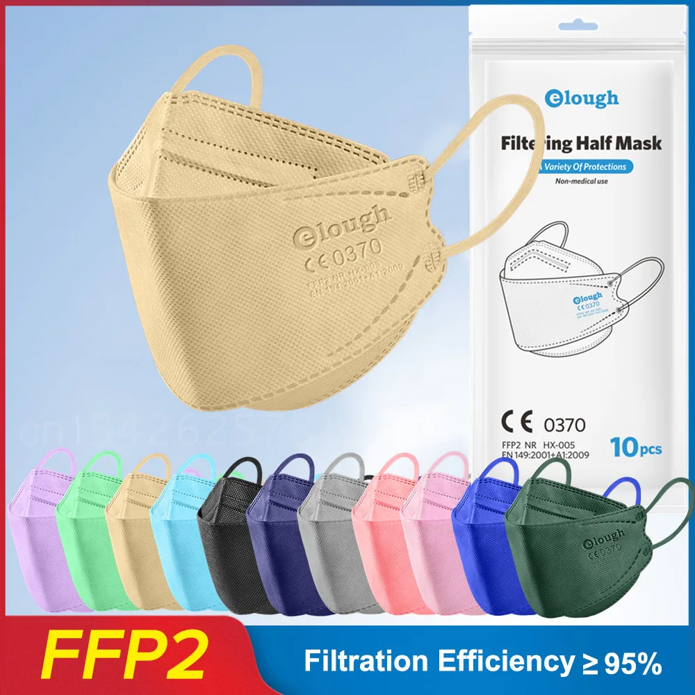 CE ffp2 маски kn95 сертифицированные fpp2 маска рыбы одобренная ffp2mask респираторный