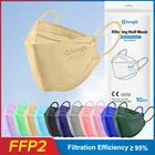 CE ffp2 маски kn95 сертифицированные fpp2 маски kn95 маска рыбы fpp2 одобренная ffp2mask респираторный фильтр многоразовые маски KN95
