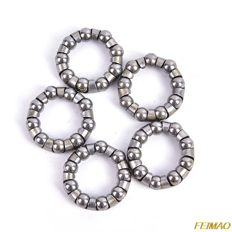 

5pcs Bicycle 9 Ball Bearings Mountain Bike Ball Bearing Axle Bicycle Parts