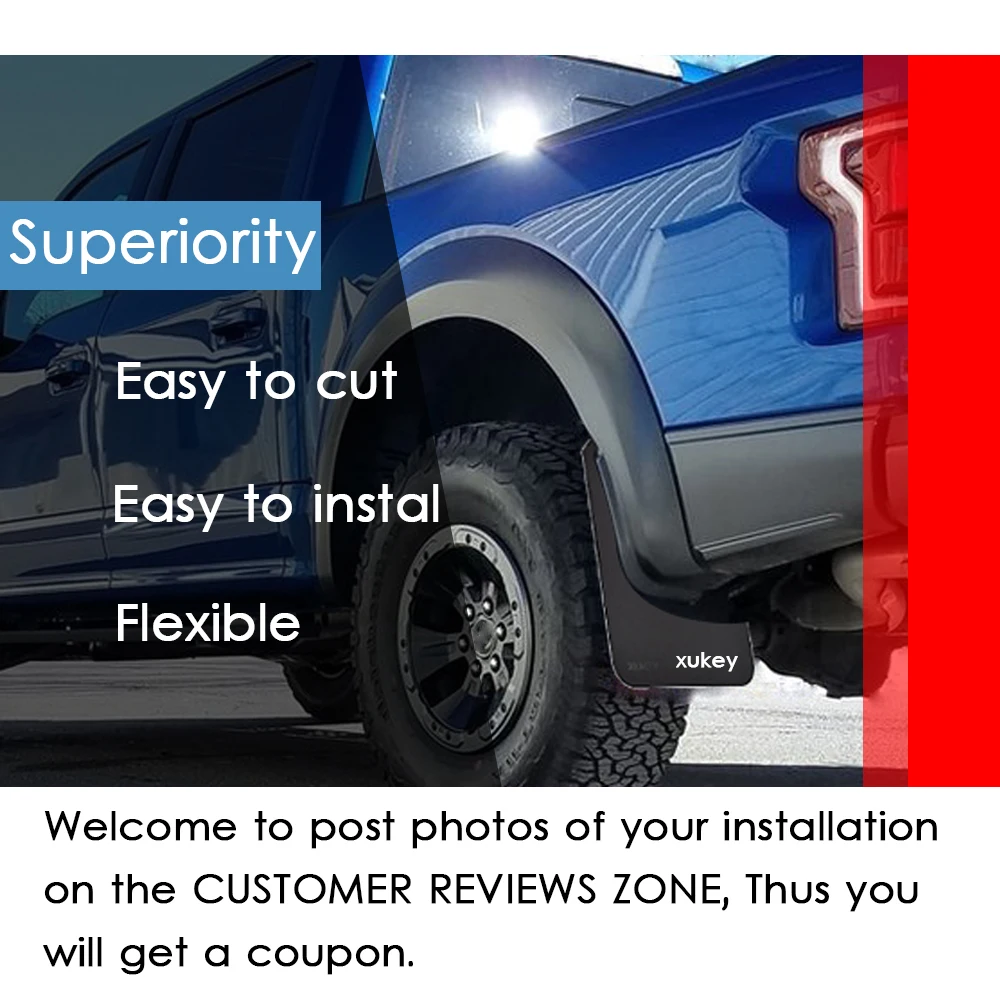 4x брызговики брызговик для Ford серии F 150 250 350 450 550 600 F150 F250 F350 F450 F550 F600|Грязезащита| |