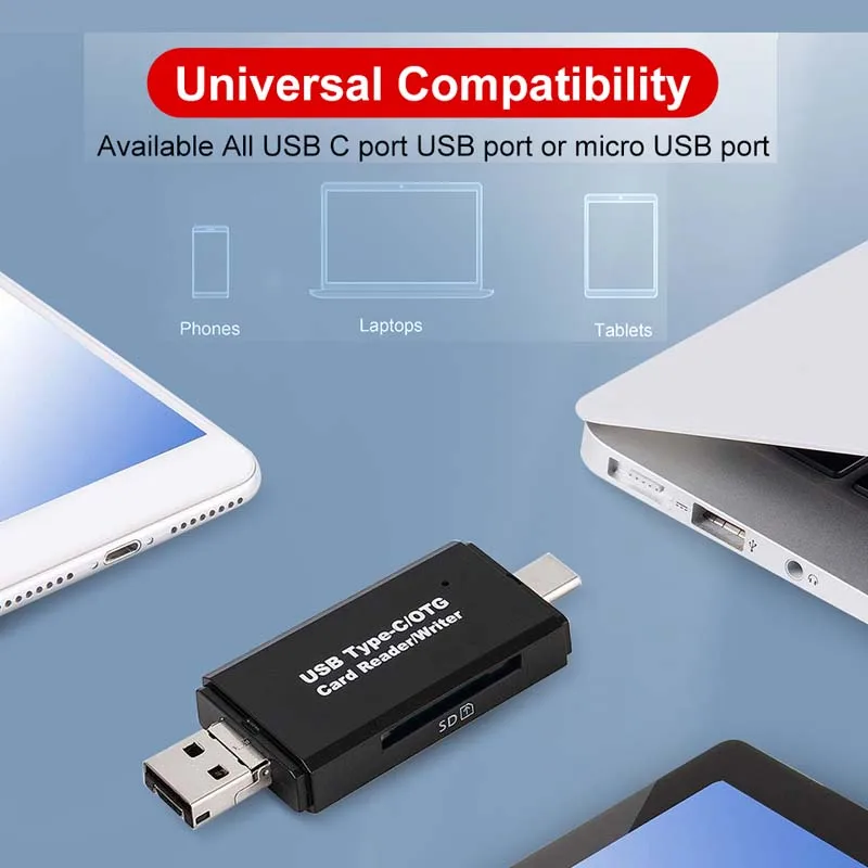 Устройство для чтения карт памяти USB Type-C | Мобильные телефоны и аксессуары