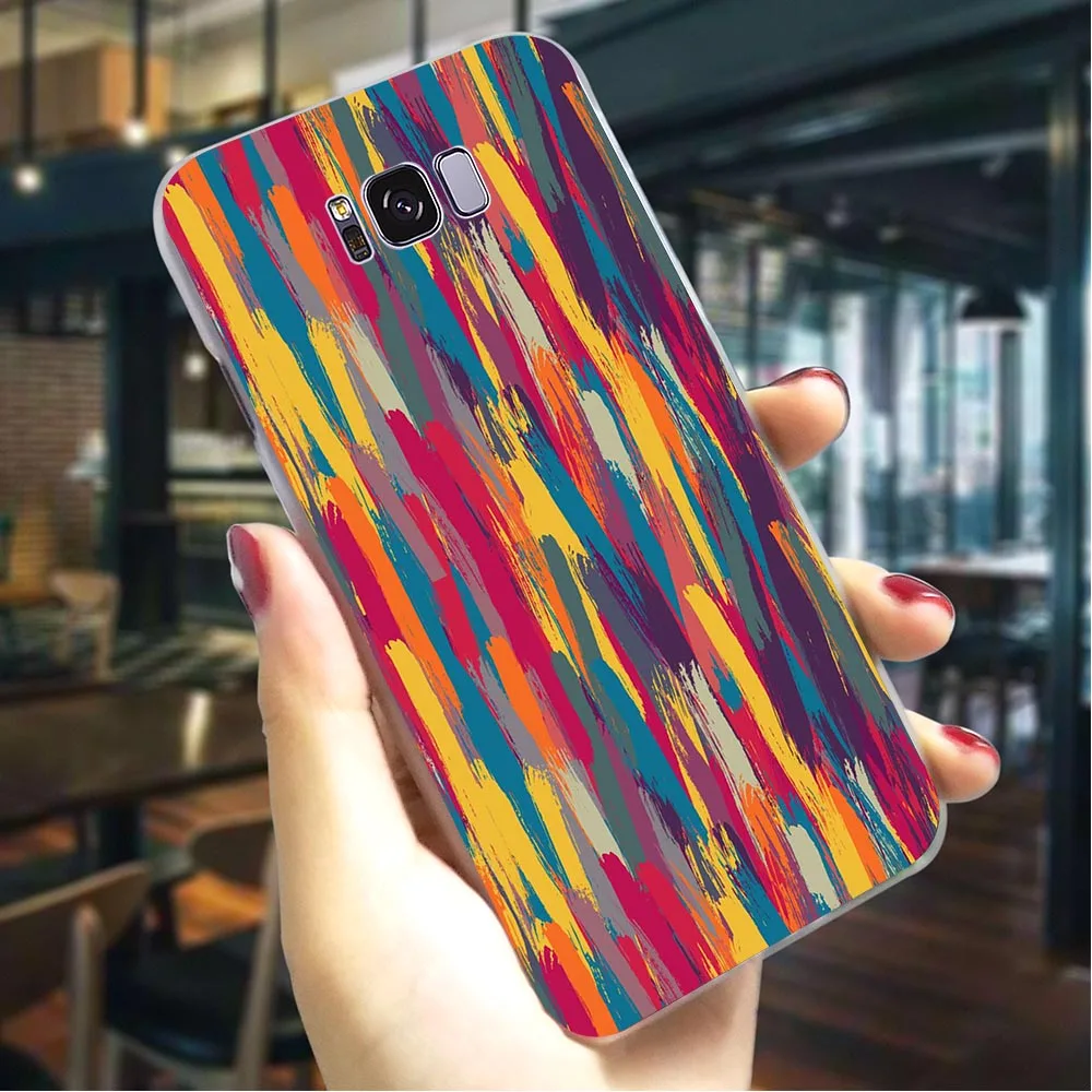 Чехол для телефона Samsung M20 Art Marble Pattern Cover Note 8 9 M10/M30 Galaxy S6/S7 Edge S8/S9/S10 Plus S10e Твердый |