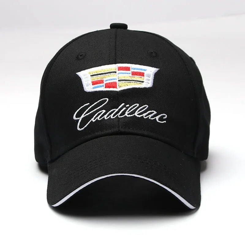 

New Fashion Embroidered Cadillac Hat Cap Car logo MOTO GP Racing F1 Baseball Cap Hat Adjustable Casual Trucket Hat 51