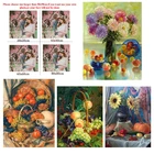 Картина из страз 5D сделай сам, мозаика из квадратных страз в виде корзины фруктов с цветами, мозаика из страз под заказ, украшение для дома