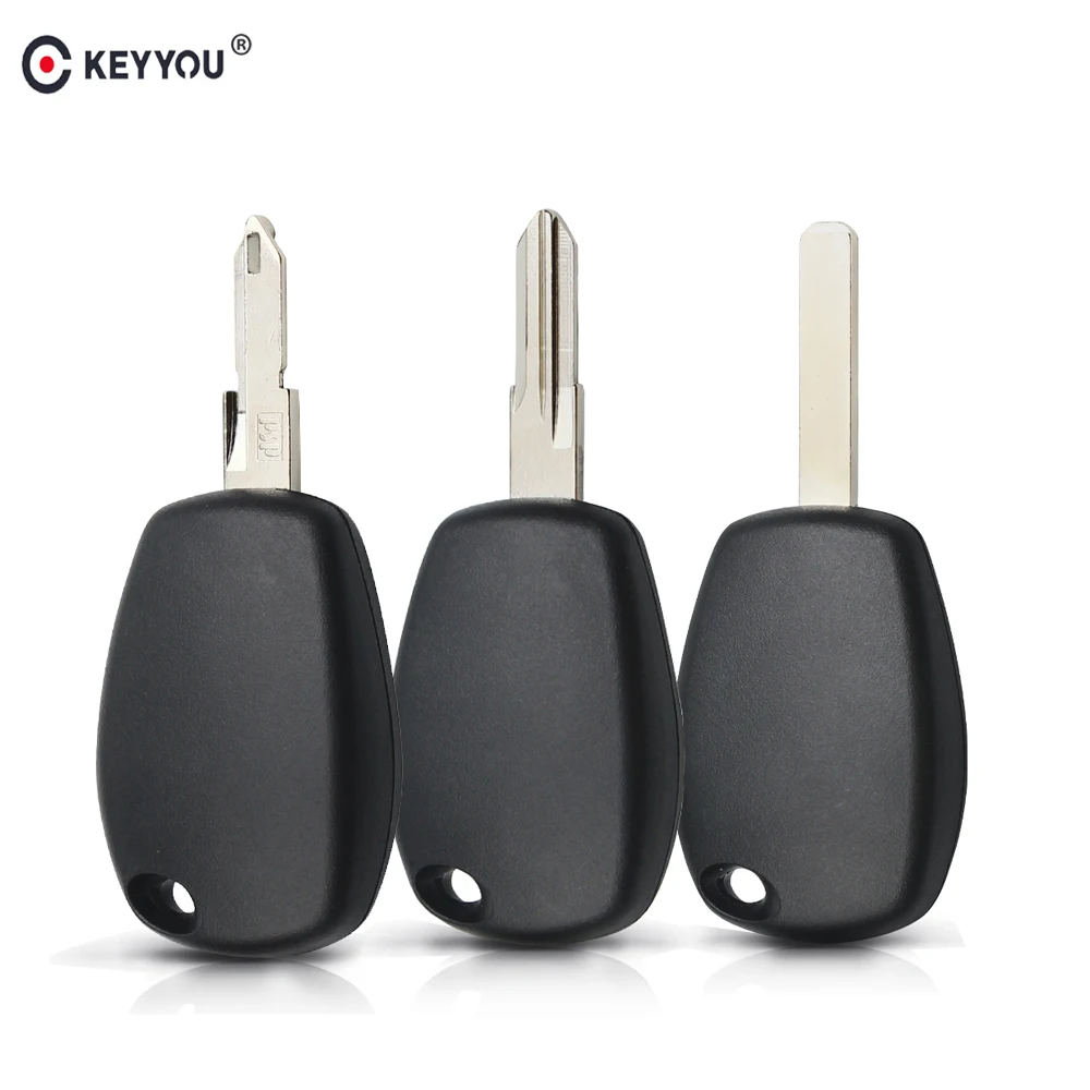 

KEYYOU 20pcs Car Remote Key Shell Case Fob Uncut Blank NE73/VA2/VAC102 Blade Without Button Key Shell For Renault Logan
