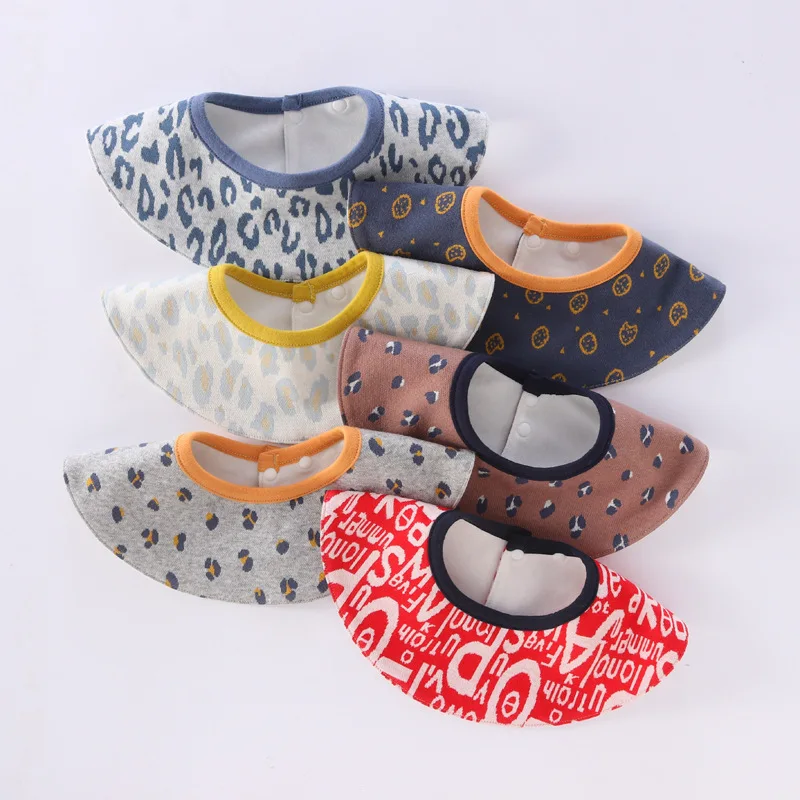 Детские нагрудники с принтом из мультфильма вращающийся на 360 градусов бандана