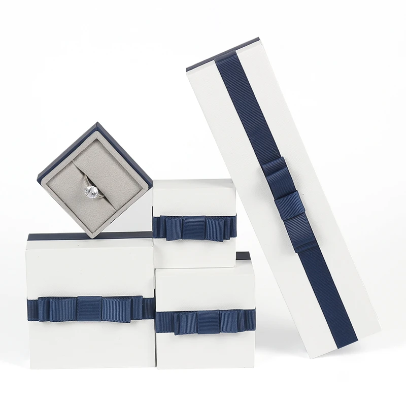 Оптовая Продажа бантом упаковочной коробки ювелирных изделий из композитных