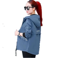 trending products 2020 women short jacket large size leisure jackets womens office clothing high quality hooded coat 1525