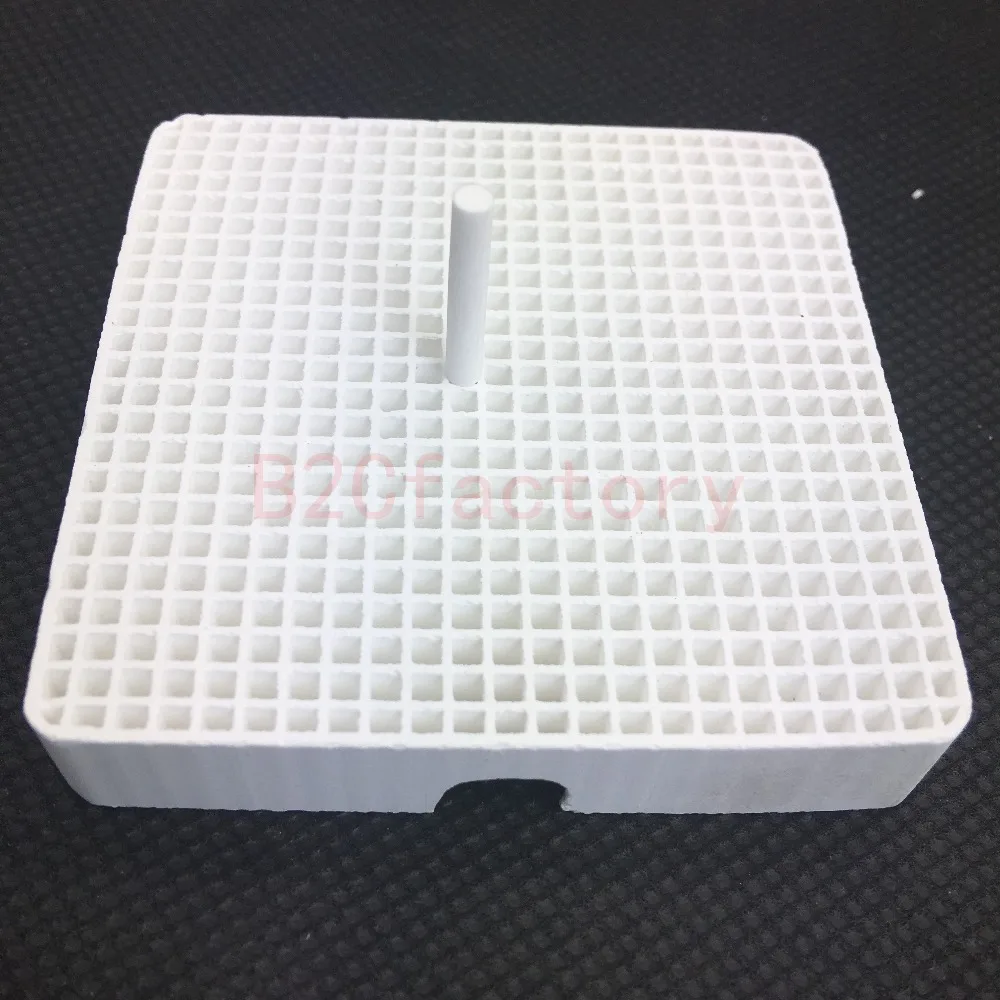 4 шт. стоматологические лабораторные сотовые квадратные обжимные лотки с 40