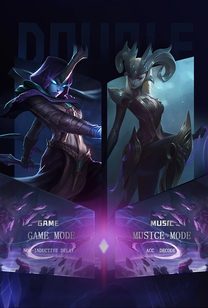 

MD188 E-sports Headset Stereo Wireless 5.1 Touch Headset Control Game Waterproof Noise Elimination Headset In Ear 65ms Low Delay