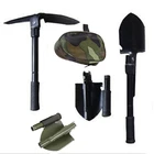Многофункциональная Военная Складная лопата, Мини садовые лопаты для кемпинга, карманные инструменты для выживания, ручка из алюминиевого сплава