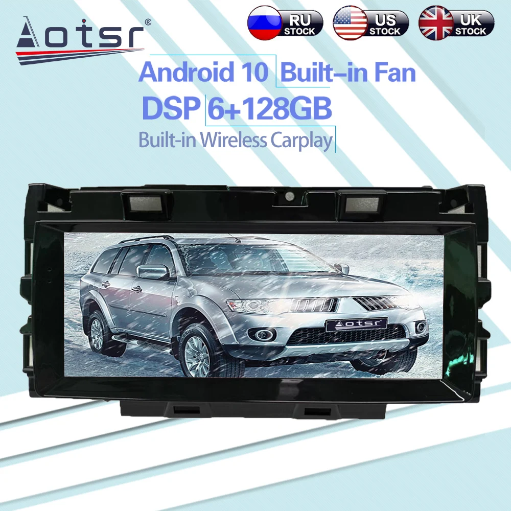 

6+128GB For Jaguar XK 2007-2015 10.25 Inch Android 10 Tesla Car Radio Wireless Carplay GPS Navigation DSP Car Multimedia Player