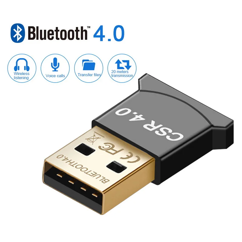 USB Bluetooth Донгл 4 0 приемник адаптер беспроводной передачи для настольных