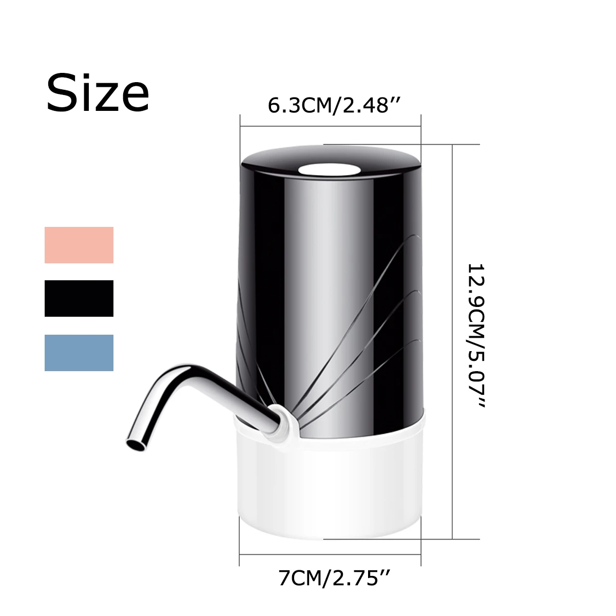 Двухрежимный сенсорный беспроводной Перезаряжаемый Электрический