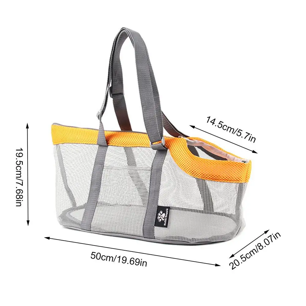 

Portable Carriers Bag Mesh Breathable Pets Handbag Travel Tent Carrier Outdoor Bags For Small Dogs Foldable Pet Cat Dog Tote Bag