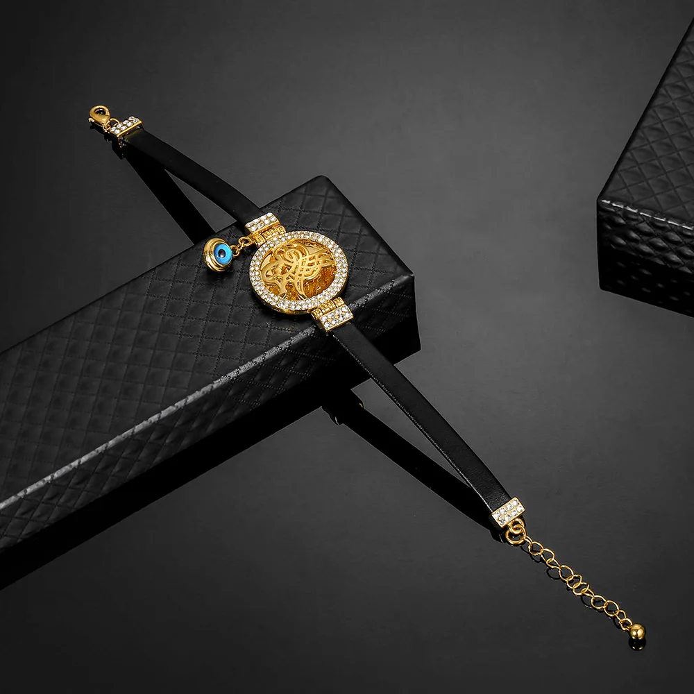 Модный Аллах украшения Турецкая монета браслет для мужчин ислама новые женские