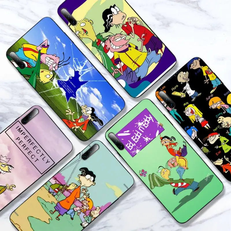 Ed Edd N Eddy чехол для телефона Huawei P20 P30 P40 lite2016 2017 pro SMART2019 черный мягкий nax fundas