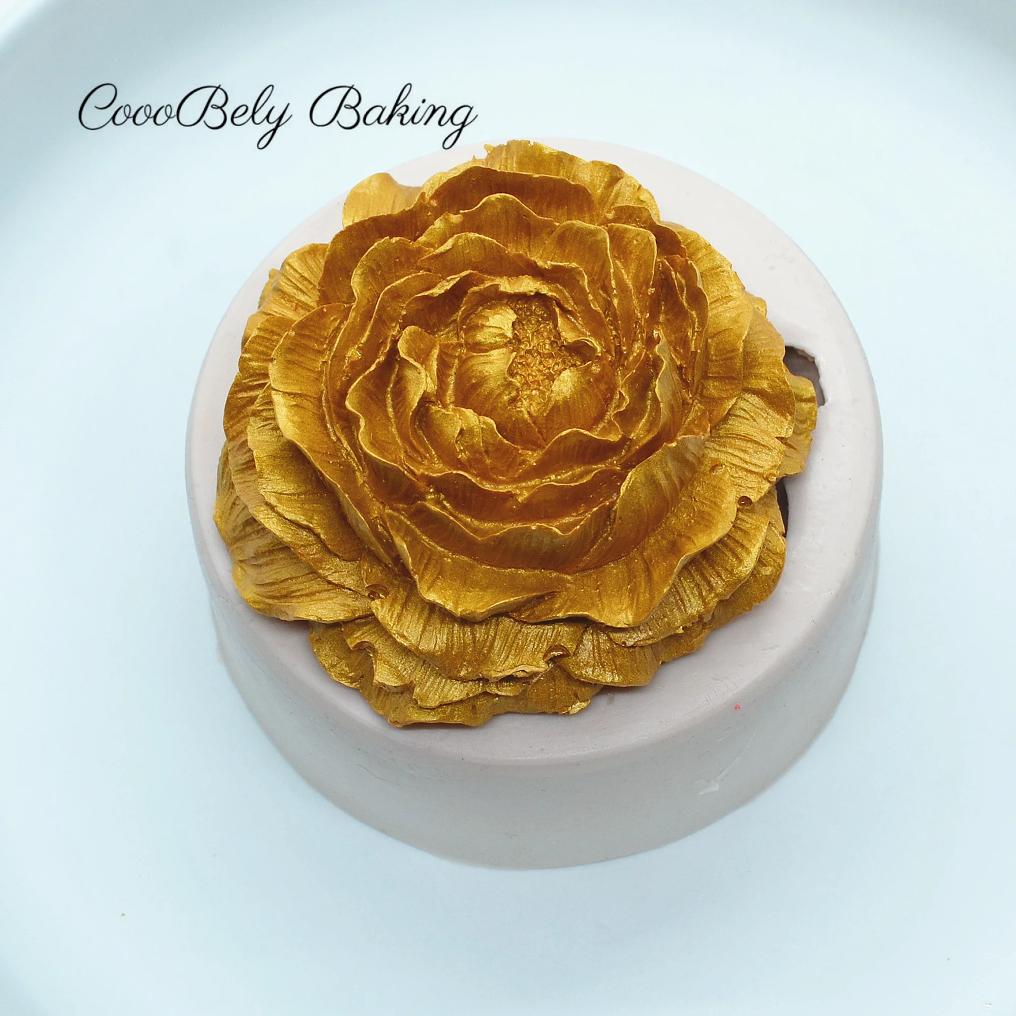 3D цветы силиконовые искусственные лотосы инструменты для украшения тортов