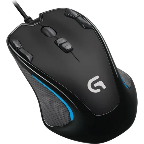 Logitech G G300S Optical Player Mouse-(MousePad-Coaster-Sticker Gift)
