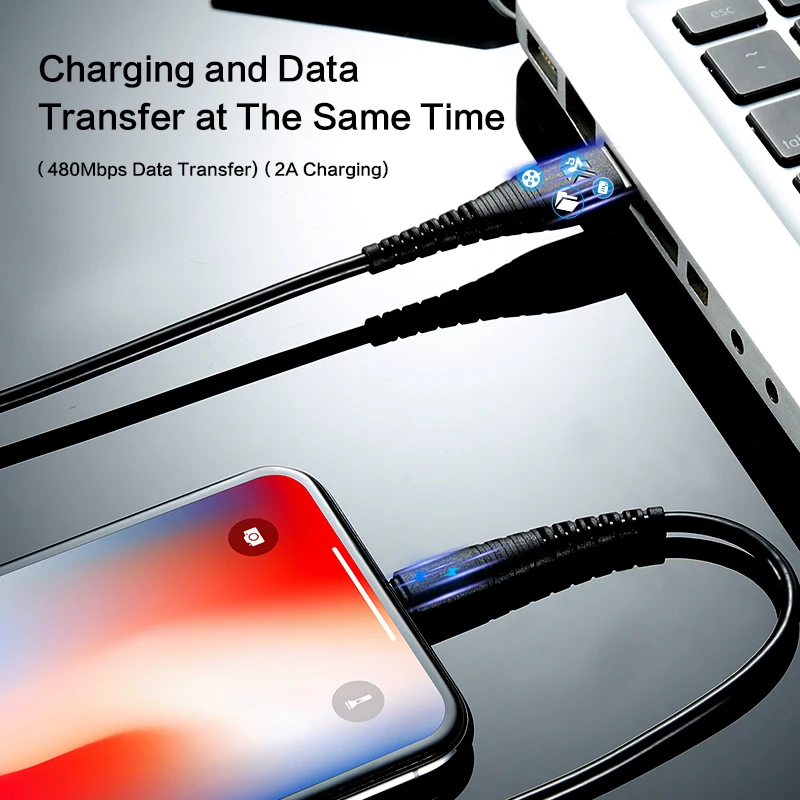 RAXFLY ПВХ USB кабель для iPhone X XS 8 7 Plus Lightning-USB зарядки 6 S iPad Air зарядное устройство Шнур |