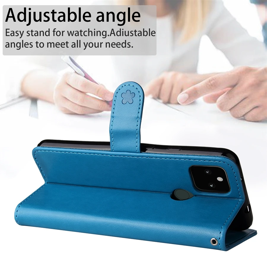 Кожаный чехол-книжка с кошельком и Пчелкой для Google Pixel 6 Pro 5A 5 5XL 4 4A 4XL 3 3XL 3A XL 2 чехол |