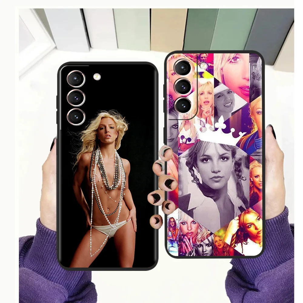 

Britney Spears Mode Customer Phone Case for Samsung Galaxy S20 FE S20 S21 Ultra S10 S9 S8 Note 20 Ultra 10 Plus Silicone Cover