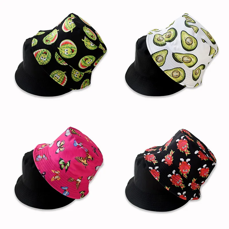 

Панама двусторонняя с принтом унисекс, летняя пляжная Панама для путешествий и отдыха на открытом воздухе