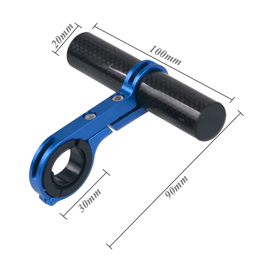 Велосипедный руль удлинитель углеродный волоконный кронштейн алюминиевый сплав