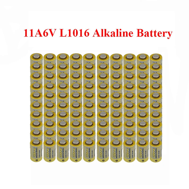 MJKAA 100 шт. L1016 11A 6 В щелочная батарея первичные сухие батареи для автомобильных