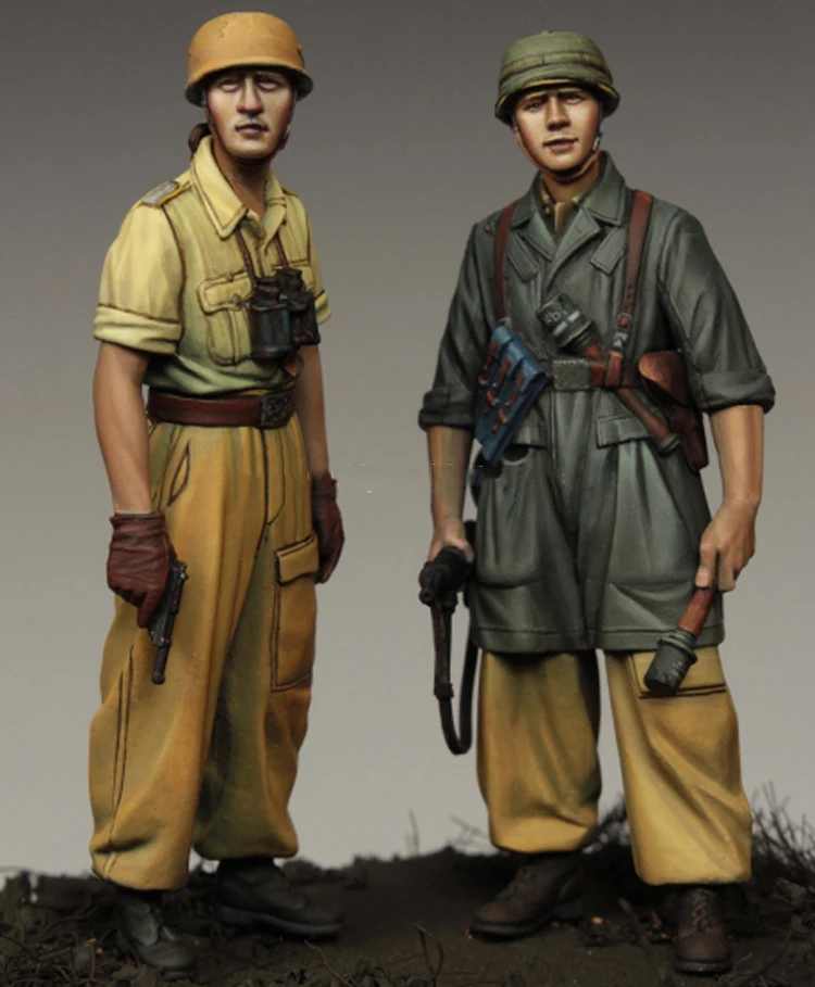 1/35 набор для сборки фигурок солдат из смолы|Наборы моделей| |