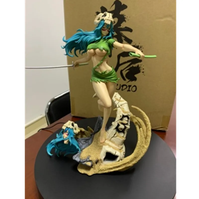 

12" Anime Bleach Bust Neliel Tu Oderschvank Full-Length Portrait 1/8 Scale Statue Original Version GK Action Figure Toy BOX Q876