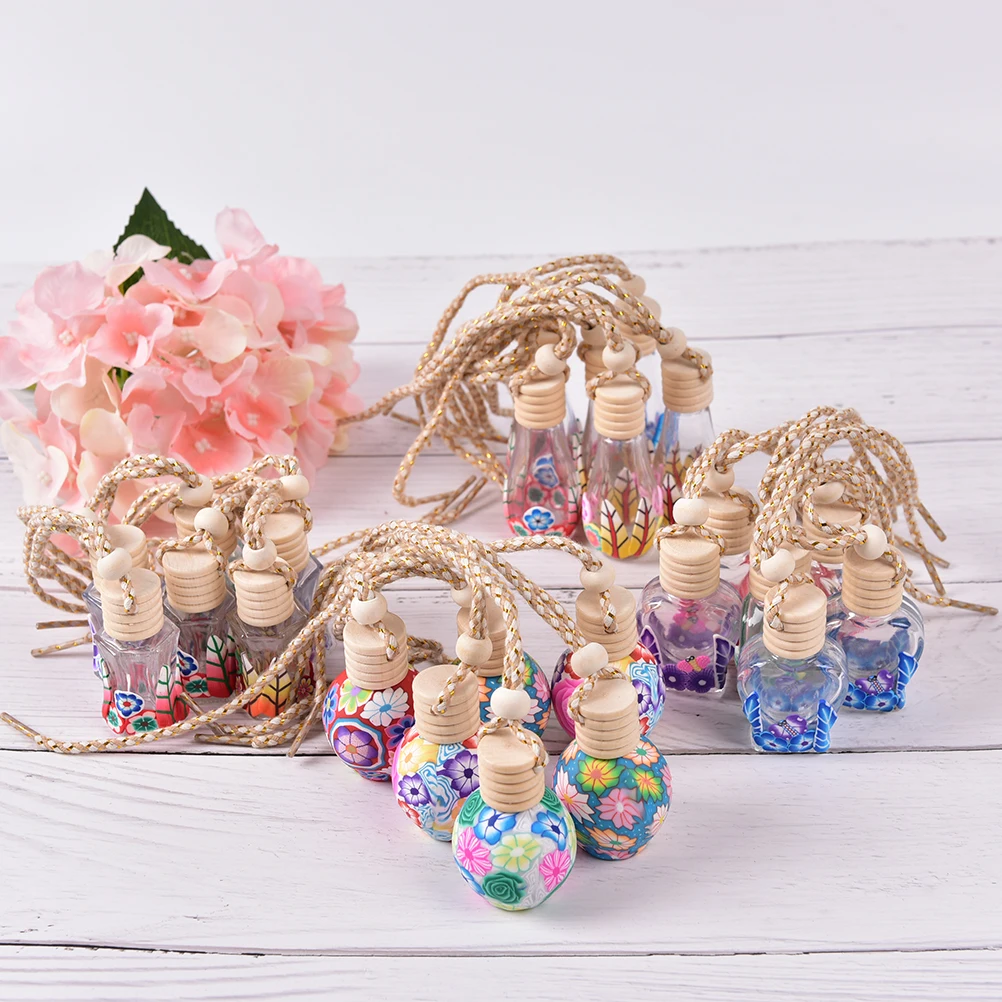 1 шт. флакон аромата Очаровательная подвеска украшение стеклянный духов 12 мл