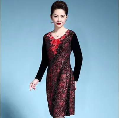 2021 Новый размера плюс среднего возраста Женские Bodycon Карандаш