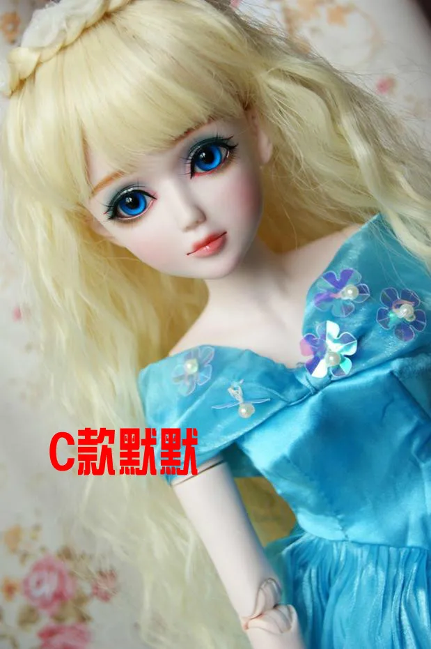 Полный комплект 60 см высотой куклы из ПВХ 1/3 девочка Bjd ограниченная ручная