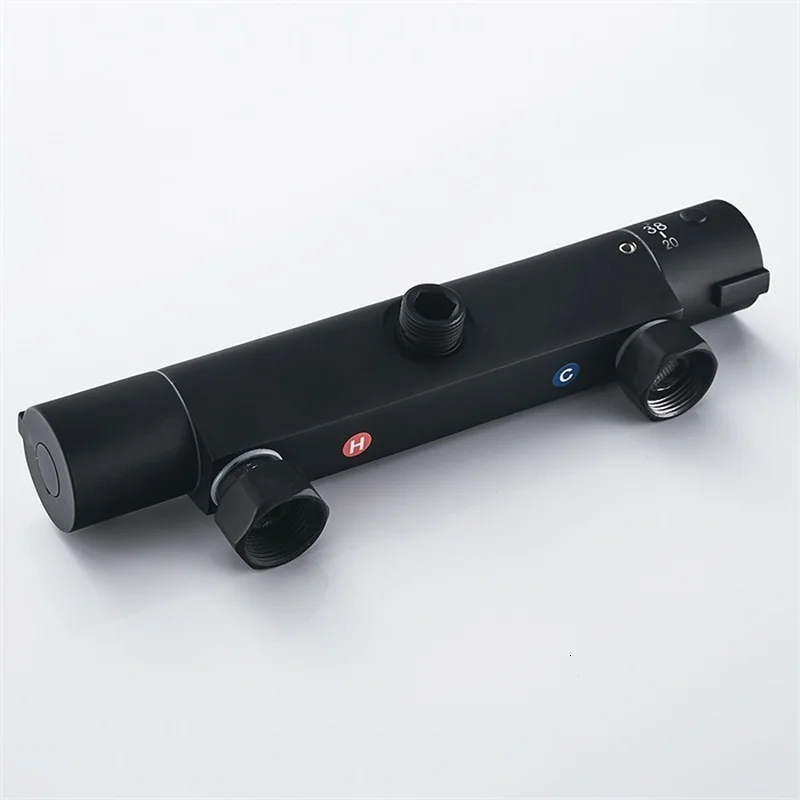 Европейский черный смеситель для душа медный душ комбинированная ванная комната