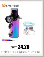 CNSPEED 800 мл цилиндр радиатор перелива резервуар охлаждающей жидкости бак Универсальный может черный синий красный фиолетовый Серебряный