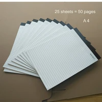 a4 size bank paper writing pad memo pad notebook note pad sheets sketchbook composition book office school supplies 1113