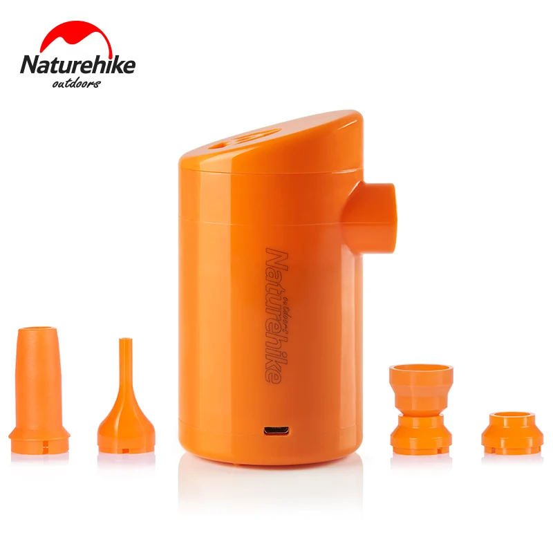 Надувной насос Naturehike мини помпа для сна с USB зарядкой воздушный матрас подушки