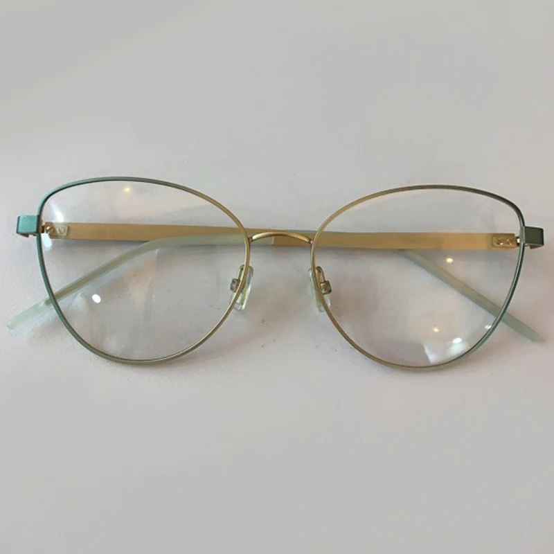 

Sexy Cat Eye Metal Glasses Frames Men Women Optical Fashion Computer Glasses Frame