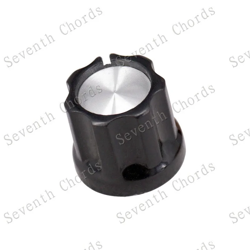 1 шт Черная пластиковая электрическая Гитары регулятор басов крышки