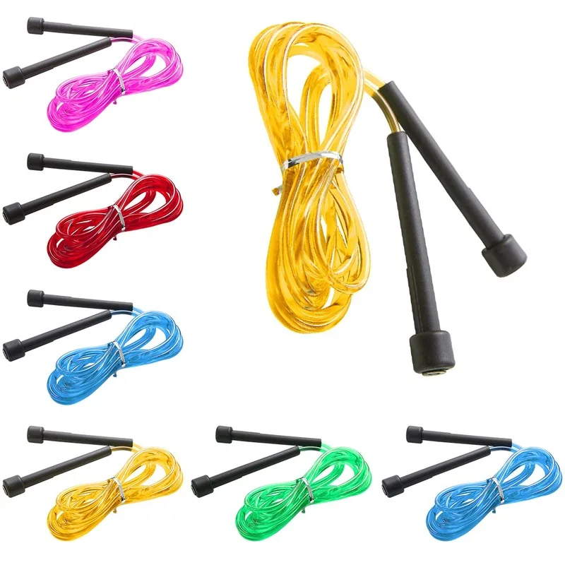 Скакалка из ПВХ боксерская скорость дешево тренажерный зал тренировка фитнес