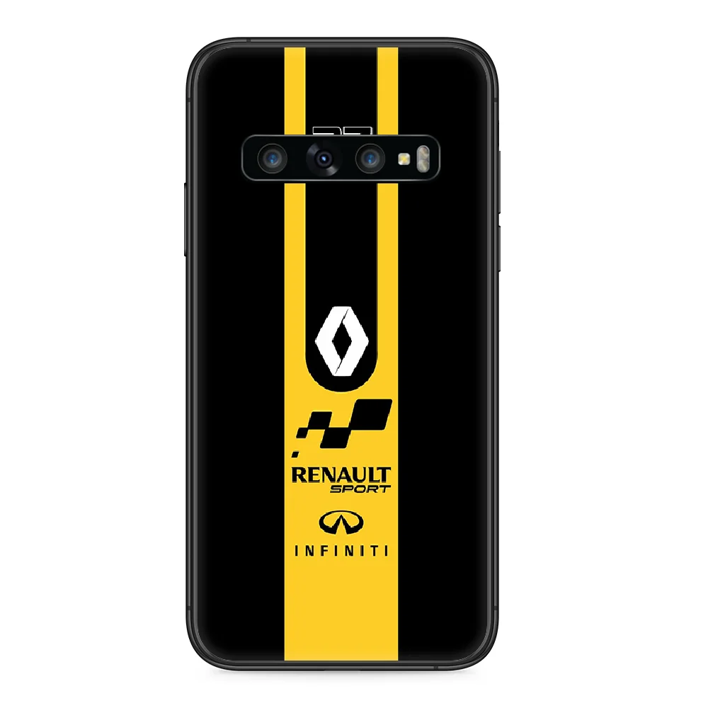 

Car Logo Of Renault Phone case For Samsung Galaxy S 10 20 3 4 5 6 7 8 9 Plus E Lite Uitra black coque luxury cell cover soft