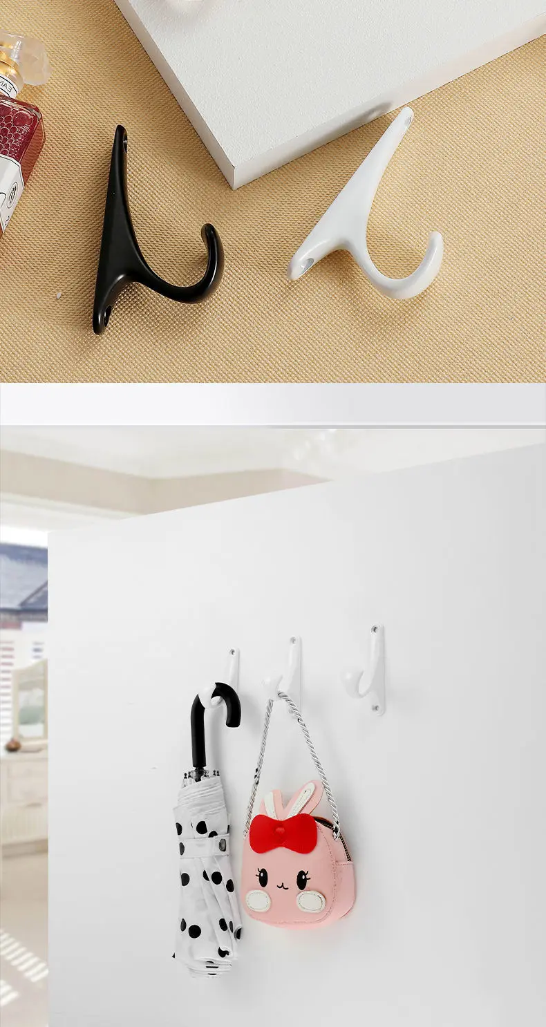 

The same paragraph coat hook simple single hook coat hook wall hook wardrobe indoor bedroom coat hook