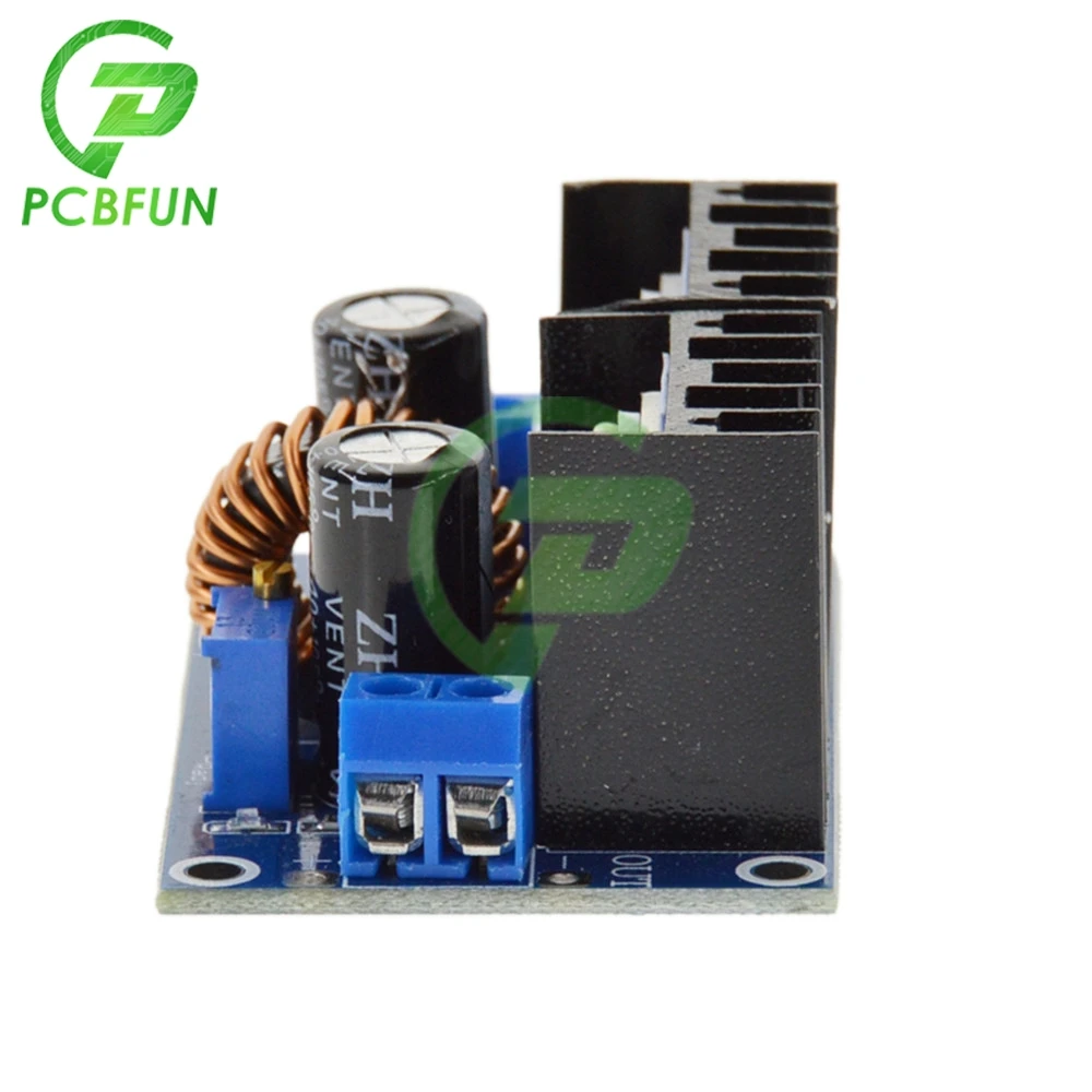 XL4016 PWM Регулируемый понижающий доска Питание модуль DC-DC преобразователь 4V-36V до 1 25