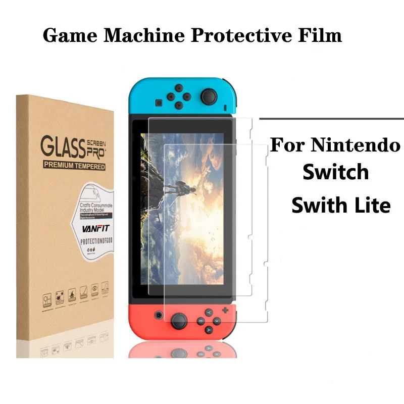 2 шт., защитная пленка для игровой приставки Nintendo Switch/Lite